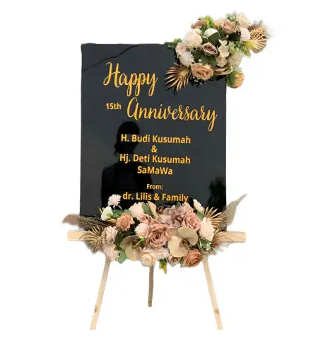 Papan Bunga Akrilik cigasong